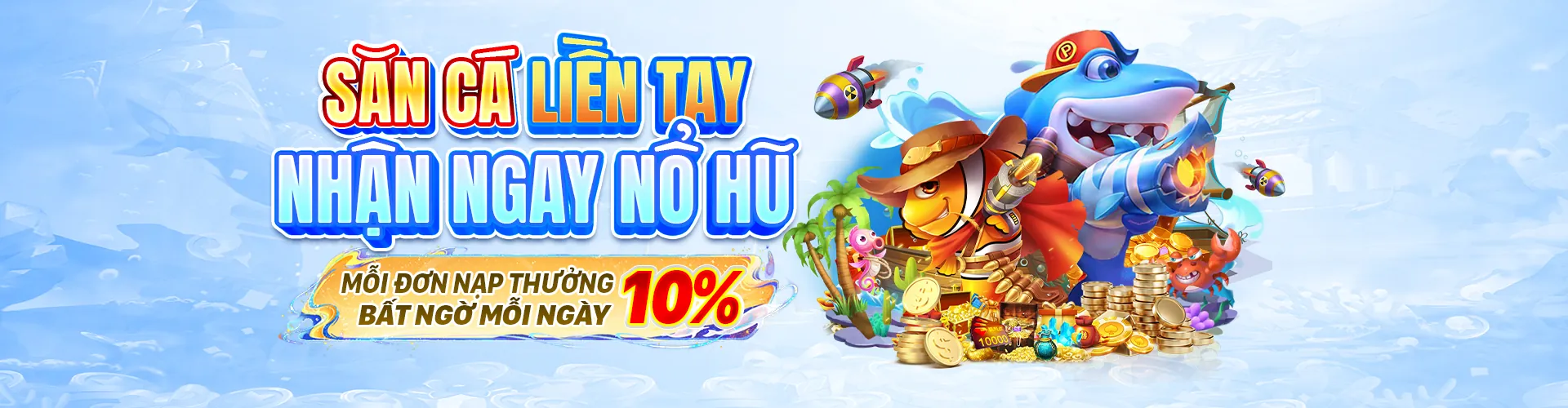 Thế giới Bắn Cá 1xBet đầy màu sắc